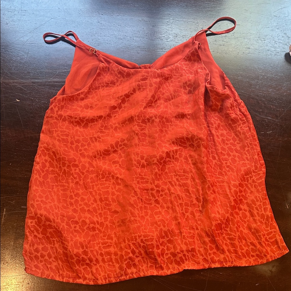 A New Day Coral Sleeveless Blouse